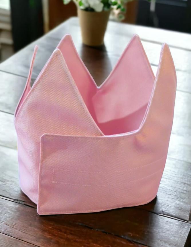 Coroncina Di Compleanno In Feltro Con Occhiali Da Sole A Margherita | Numeri 0-9 Intercambiabili Rosa